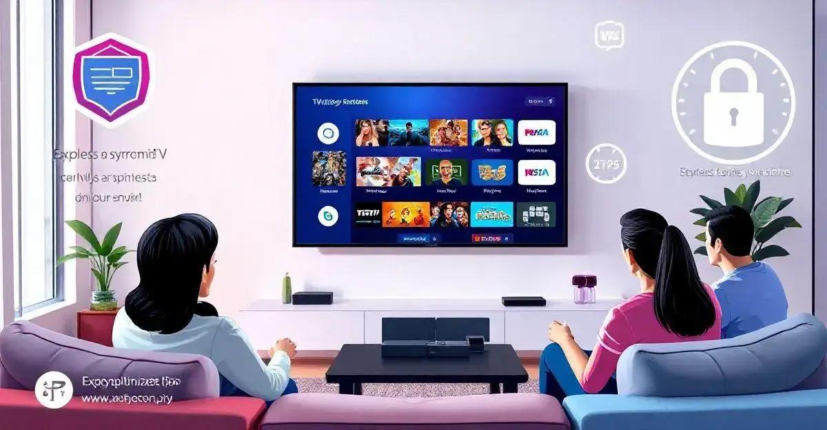 Segurança ao usar Assistir TV Express Online