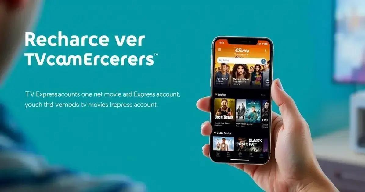 Como funciona a recarga no TV Express?