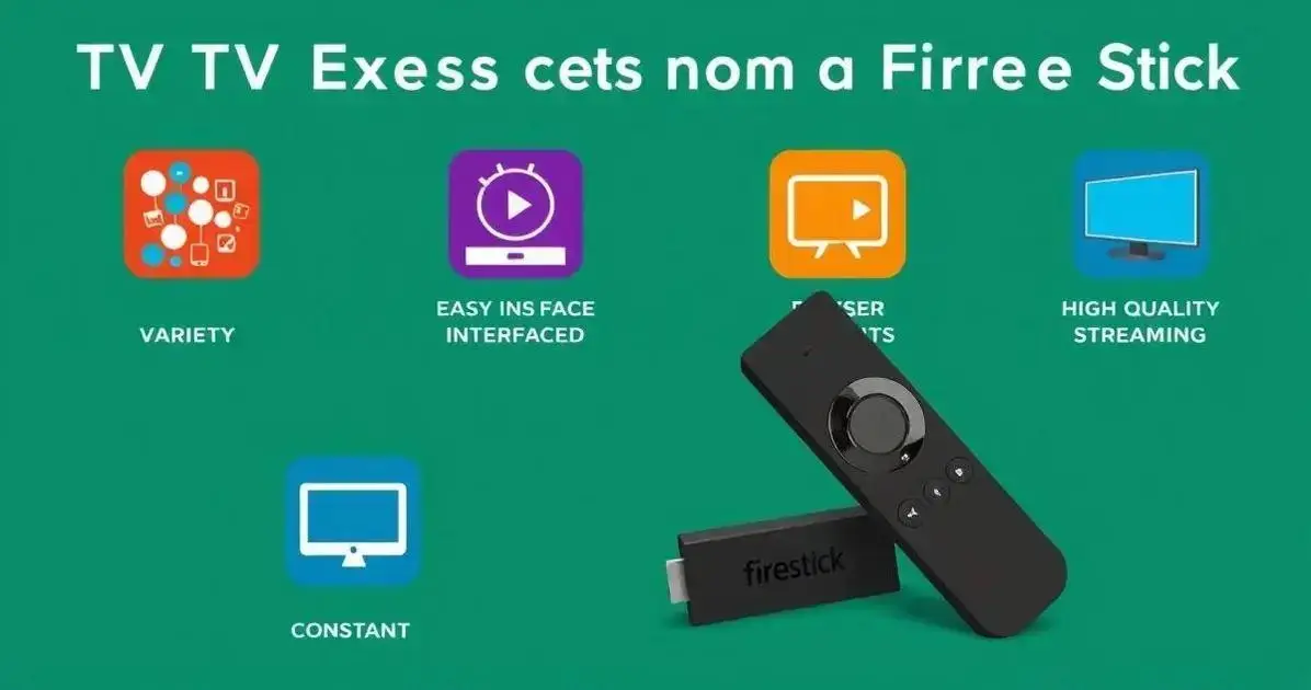 Vantagens de usar TV Express no Fire Stick